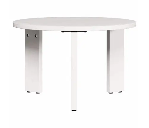 Kafijas Galda Komplekts 2 Pcs Balts 47.5 X 47.5 X 27 Cm Vidaxl