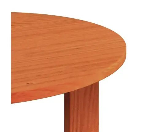 Kafijas Galda Komplekts 2 Pcs Vaska Brūna 47.5 X 47.5 X 27 Cm Vidaxl