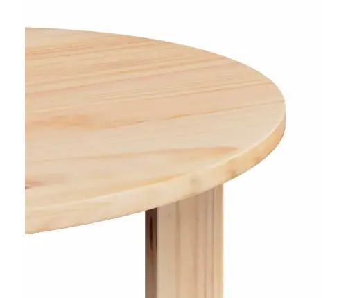 Kafijas Galdiņš 3 Pcs Dabīgs 47.5 X 47.5 X 27 Cm Vidaxl