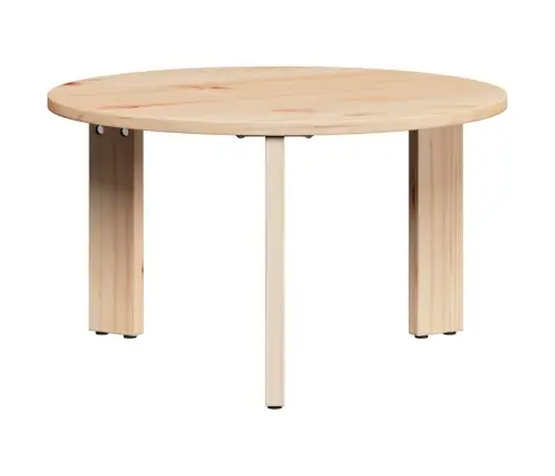 Kafijas Galdiņš 3 Pcs Dabīgs 47.5 X 47.5 X 27 Cm Vidaxl