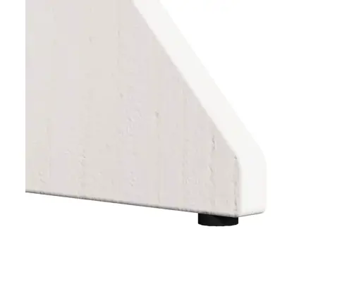 Kafijas Galda Komplekts 2 Pcs Balta 46 X 46 X 47 Cm Vidaxl