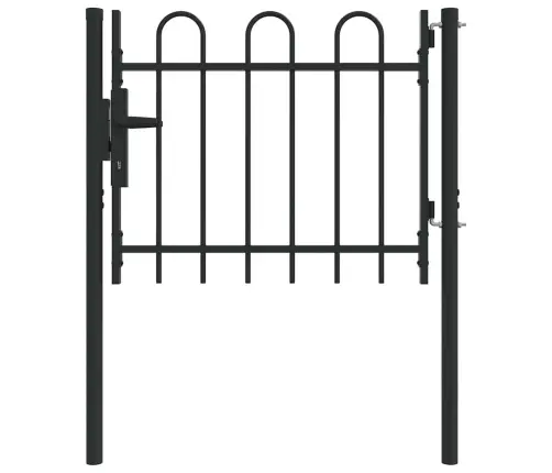 Žoga Vārti Pelēka 100 X 75 Cm Pulvera Pārklājuma Tērauds Vidaxl