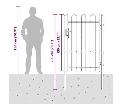 Tara Aed Lukuga Hall 103 X 200 Cm Pulbervärvitud Teras