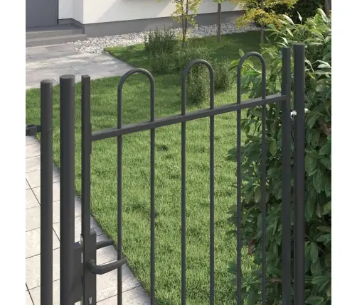 Tvora Vartai Pilka 100 X 175 Cm Pudruota Plienas