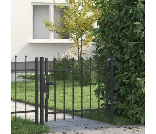 Tvora Vartai Pilka 103 X 250 Cm Milteliniu Būdu Dengtas Plienas