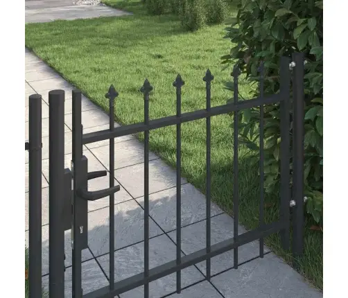 Tvora Vartai Pilka 103 X 250 Cm Milteliniu Būdu Dengtas Plienas