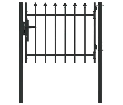 Tvora Vartai Pilka 103 X 250 Cm Milteliniu Būdu Dengtas Plienas