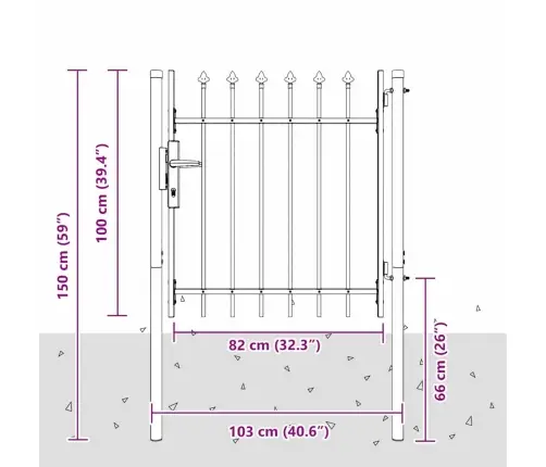 Tara Aed Hall 100 X 100 Cm Pulberkattega Teras