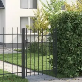 Žoga Vārti Pelēka 100 X 120 Cm Pulvera Pārklājuma Tērauds Vidaxl