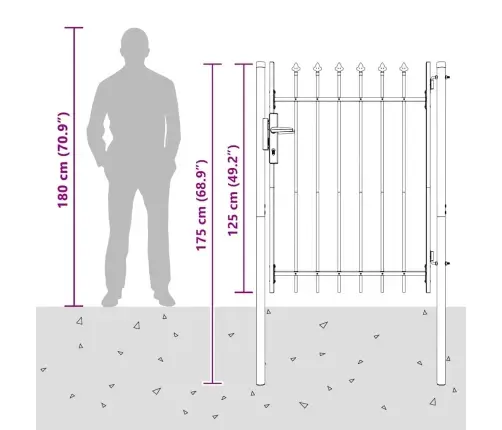 Tara Aed Lukuga Hall 103 X 175 Cm Pulbervärvitud Teras