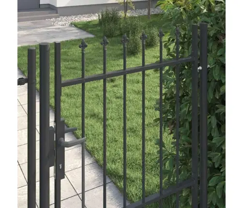 Tvora Vartai Pilka 100 X 150 Cm Pudruota Plienas