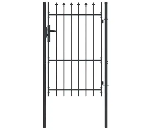 Tvora Vartai Pilka 100 X 150 Cm Pudruota Plienas