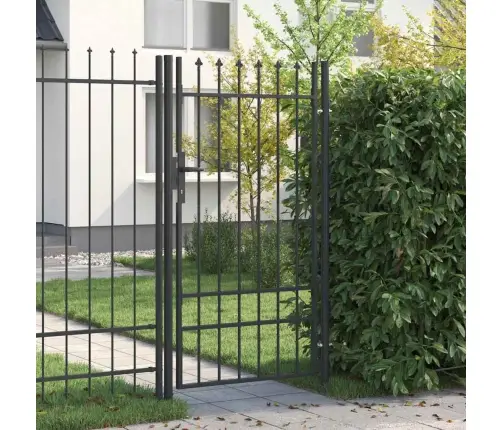 Žoga Vārti Pelēka 100 X 175 Cm Pulvera Pārklājuma Tērauds Vidaxl