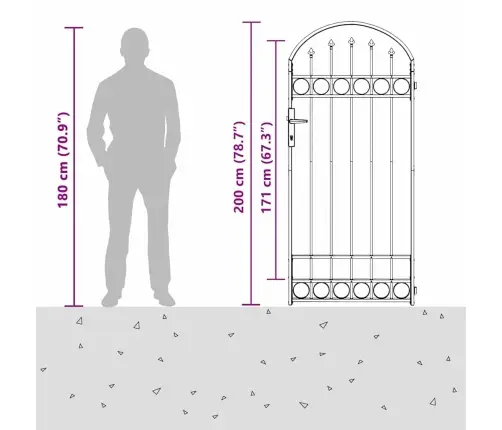 Aiapost Lukuga Hall 200 X 88 X 14 Cm Teras