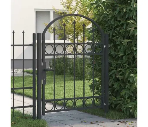 Žoga Vārti Pelēka 100 X 125 Cm Pulverkrāsots Tērauds Vidaxl