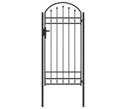 Žoga Vārti Pelēka 100 X 250 Cm Pulverkrāsots Tērauds Vidaxl