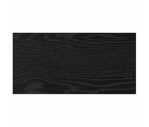 Knygų Lentyna 4 Pcs Juoda 40 X 20 X 1.5 Cm Apdirbta Mediena