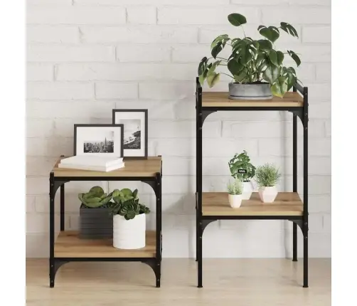 Raamatute Riiuli Plaat 4 Pcs Pruun 40 X 40 X 1,5 Cm Tehispuit