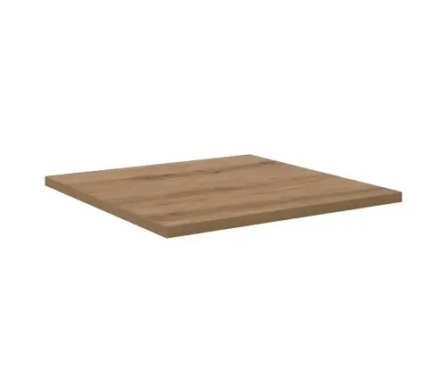 Raamatute Riiuli Plaat 4 Pcs Pruun 40 X 40 X 1,5 Cm Tehispuit