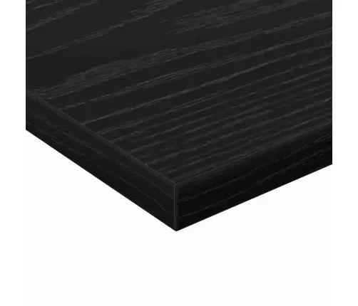 Raamatute Riiuli Plaat 4 Pcs Must 40 X 40 X 1.5 Cm Tehispuit Raamatute Riiuli Plaat 4 Pcs Must 40 X 40 X 1.5 Cm Tehispuit