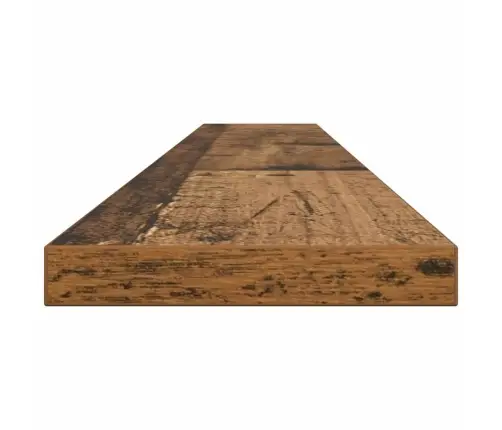 Raamatute Riiuli Plaat 4 Pcs Pruun 100 X 10 X 1.5 Cm Tehispuit