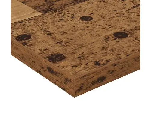 Raamatute Riiuli Plaat 4 Pcs Pruun 100 X 20 X 1.5 Cm Tehispuit