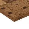 Raamatute Riiuli Plaat 4 Pcs Pruun 100 X 20 X 1.5 Cm Tehispuit