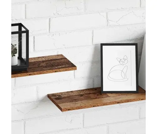 Raamatute Riiuli Plaat 4 Pcs Pruun 100 X 20 X 1.5 Cm Tehispuit