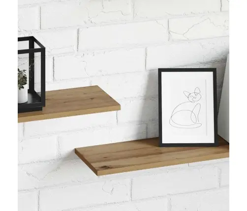 Grāmatu Plaukta Dēlis Ar Plauktu 4 Pcs Brūna 100 X 40 X 1.5Cm Vidaxl