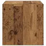 Sienas Skapis 2 Pcs Vecs Koks 37 X 37 X 37 Cm Inženierijas Koks Vidaxl