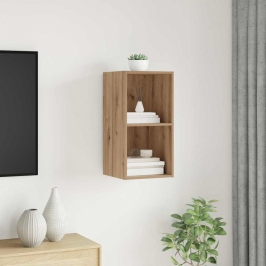 Tv Skapītis Amatnieku Ozola 37 X 37 X 72 Cm Inženierijas Koks Vidaxl