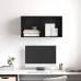 Tv Skapītis Melns Ozols 37 X 37 X 72 Cm Inženierijas Koks Vidaxl