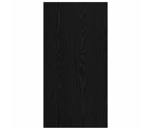 Tv Skapītis Melns Ozols 37 X 37 X 72 Cm Inženierijas Koks Vidaxl