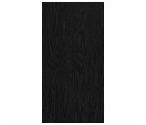 Tv Spinta Juoda Ąžuolo 37 X 37 X 72 Cm Apdirbta Mediena