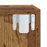 Tv Skapītis Vecs Koks 37 X 37 X 107 Cm Inženierijas Koks Vidaxl