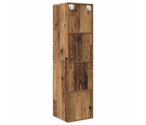 Tv Spinta Sena Mediena 37 X 37 X 142.5 Cm Apdirbta Mediena