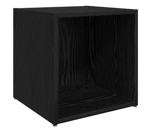 Televizora Skapīša Melna Vidaxl