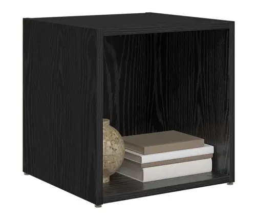 Televizora Skapīša Melna Vidaxl