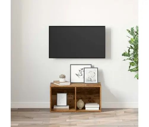 Televizora Skapīša Veca Koka Inženierijas Koks Vidaxl