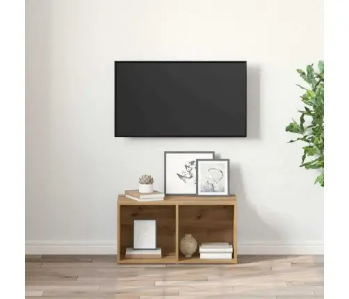 Televizora Skapīša Amatnieku Ozola Inženierijas Koks Vidaxl