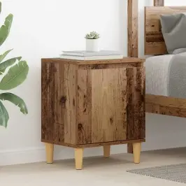 Nakts Skapītis Vecs Koks 40 X 30 X 50 Cm Inženierijas Koks Vidaxl