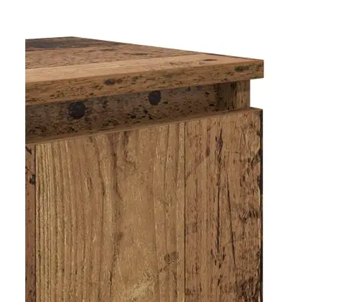 Šalia Lovos Spintelė Sena Mediena 40 X 30 X 50 Cm