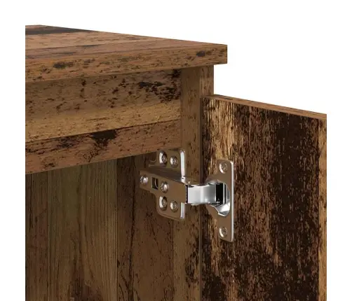 Šalia Lovos Spintelė Sena Mediena 40 X 30 X 50 Cm