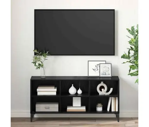 Melns Ozolkoka Tv Stends Melns Ozolkoks Skaidu Plātne Standarta Vidaxl Melns Ozolkoka Tv Stends Melns Ozolkoks Skaidu Plātne Standarta Vidaxl