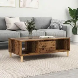 Kafijas Galdiņš Vecs Koks 103.5 X 60 X 35 Cm Inženierijas Koks Vidaxl