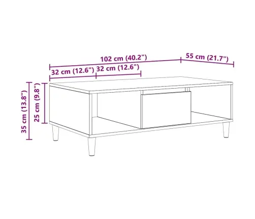 Ar Uzglabāšanu Ar Durvīm Veca Koka 103.5 X 60 X 35 Cm Inženierijas Koks Vidaxl