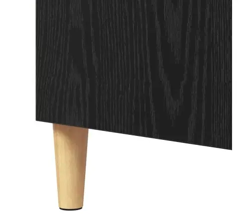 Kõide Must Tamm 57 X 35 X 89.5 Cm Tehispuit Kõide Must Tamm 57 X 35 X 89.5 Cm Tehispuit