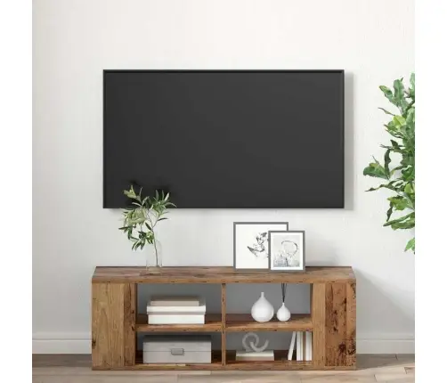 Televizora Skapīša Vecs Koks 102 X 35 X 35 Cm Inženierijas Koks Vidaxl
