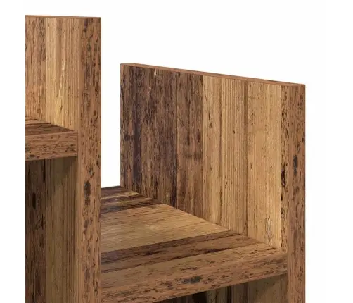 Sānu Skapis Vecs Koks 60 X 26 X 60 Cm Inženierijas Koks Vidaxl