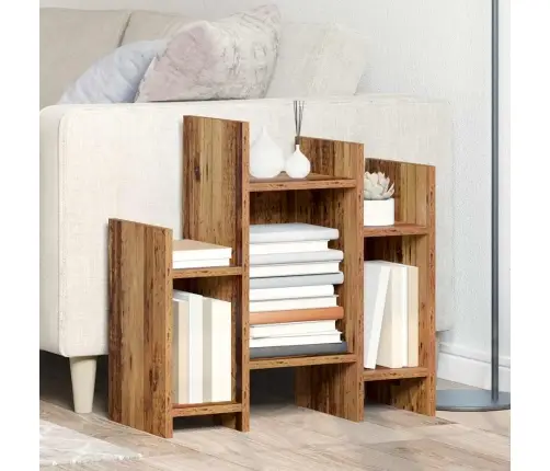 Sānu Skapis Vecs Koks 60 X 26 X 60 Cm Inženierijas Koks Vidaxl